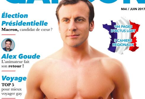 Russian newspaper says new French president is a gay ‘psychopath’