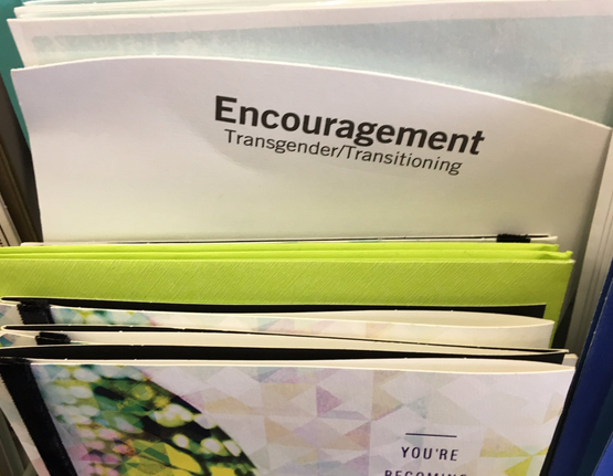 Hallmark has a greeting card for transitioning