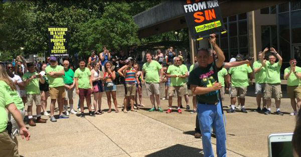 Gay Men&#8217;s Chorus drowns out pride protest the best way possible: by singing