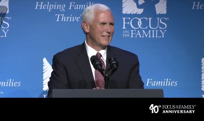 Mike Pence Focus on the Family