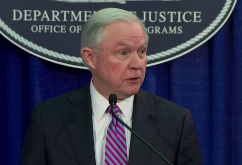 Sessions speaks to ‘religious freedom’ summit for group defending antigay baker