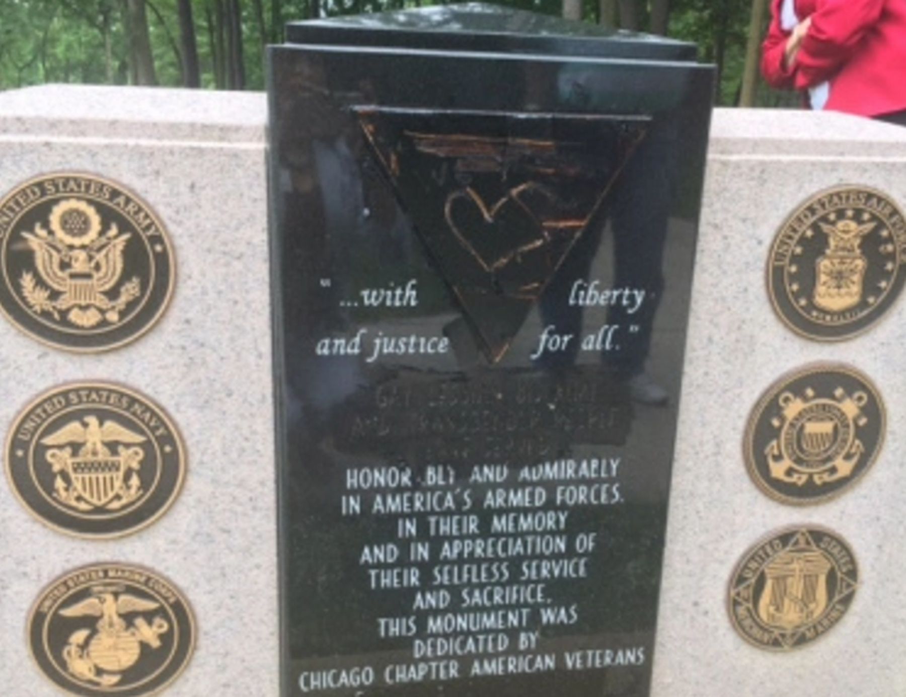 Vandals defaced a monument for LGBT veterans &#038; only the American Legion cares
