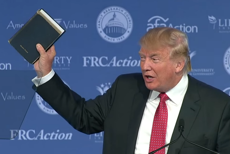 Trump doesn&#8217;t even know what Christianity is