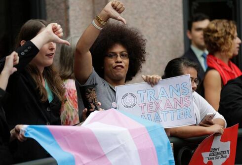 Texas Senate moving fast to push through anti-transgender ‘bathroom bill’
