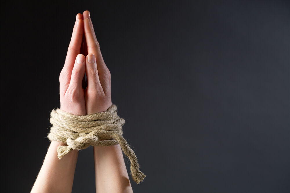 religious freedom hands tied prayer