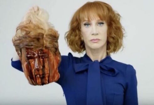 Art collectors are offering big bucks for the photo of Kathy Griffin holding Trump’s head