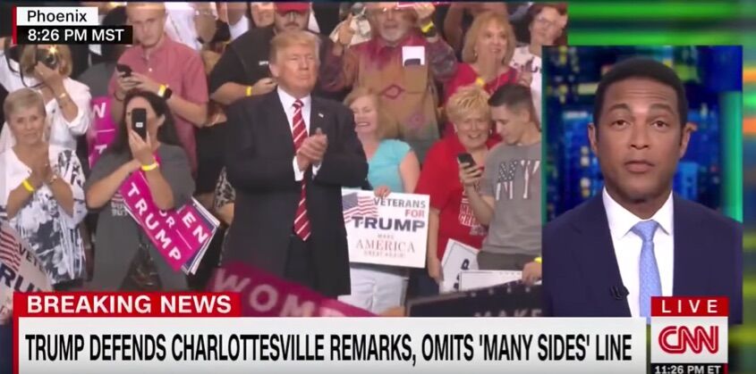 Don Lemon shreds Trump for doubling down on racism during latest unhinged rally speech