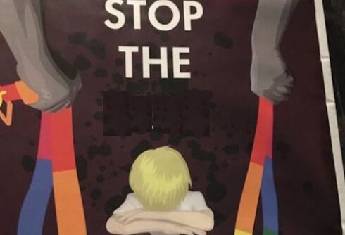 Disgusting antigay posters are showing up in Australia as part of the marriage ‘debate’