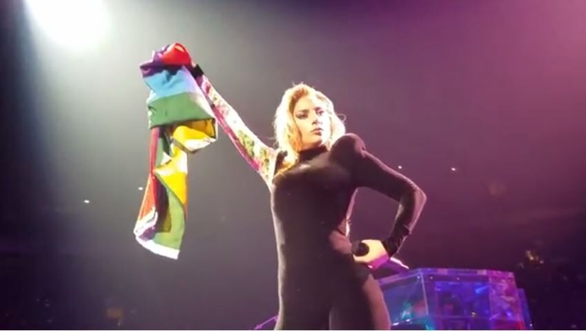 Lady Gaga pride flag