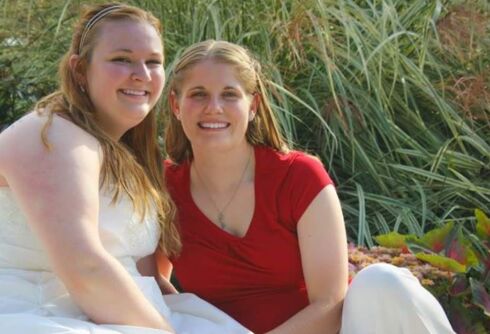 Lesbian couple told they were an ‘abomination’ by county clerk wins settlement