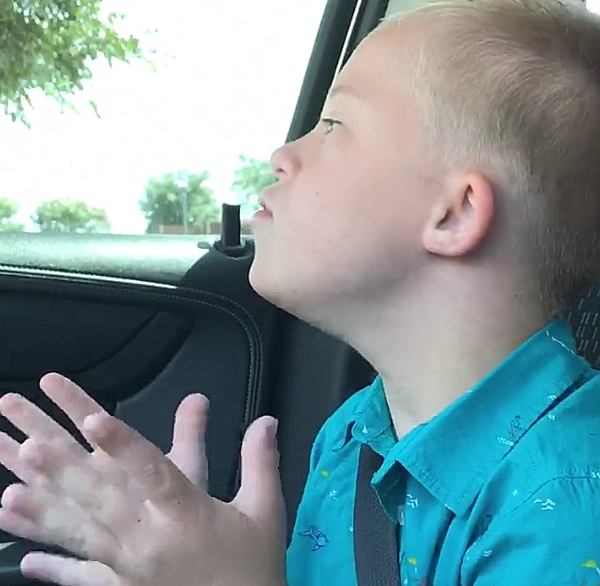 Joy is watching this 9-year-old with Down&#8217;s Syndrome singing Whitney Houston