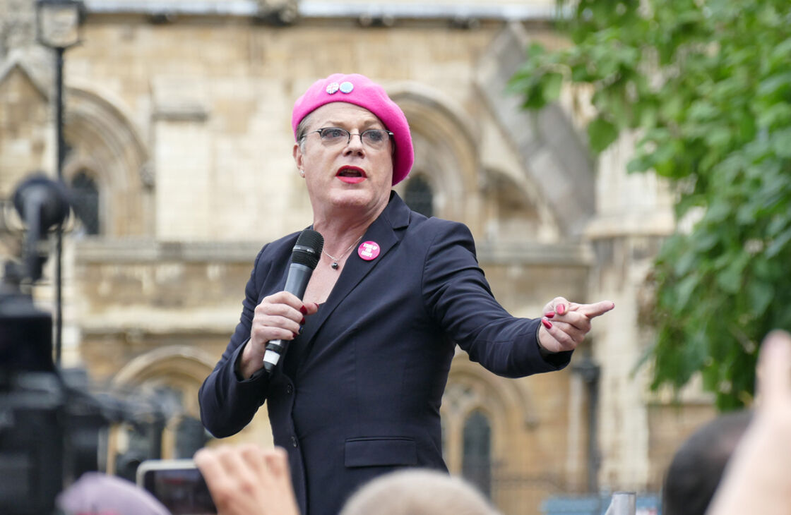 Trans comedian-turned-politician Eddie Izzard unveils her new name