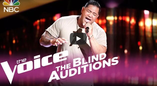 Watch this gay former NFL player blow the Voice judges away