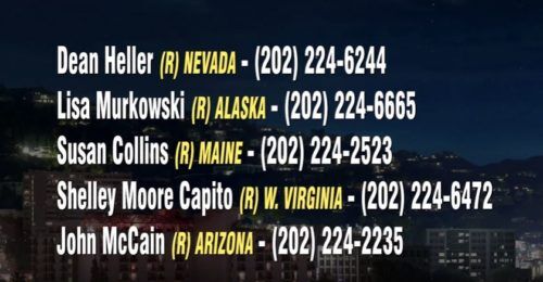 senators healthcare bill numbers