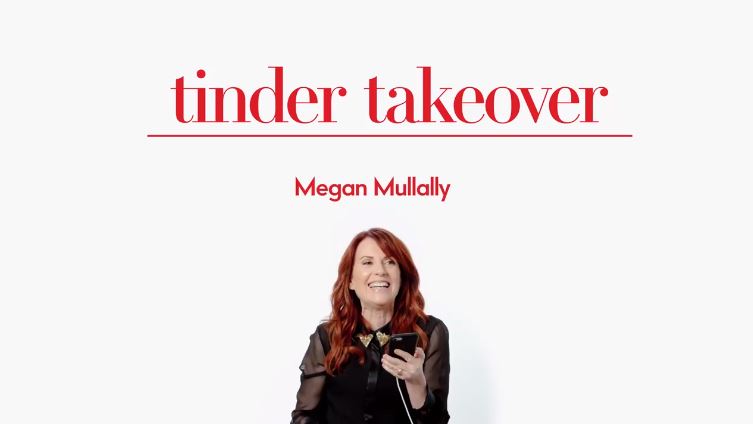 tinder takeover megan mullally