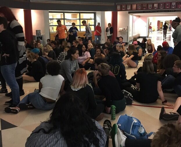 These high school students in Kansas staged a sit-in to stand up for trans people