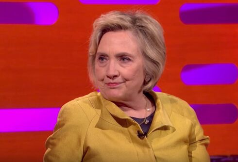 Fox News is morally outraged Hillary Clinton cursed on a late night TV talk show