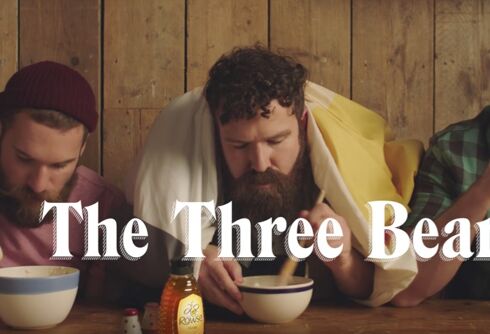 This adorable ad for honey features three bears who don’t need Goldilocks