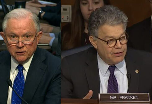Al Franken destroyed Jeff Sessions in front of Congress over his record on LGBT rights