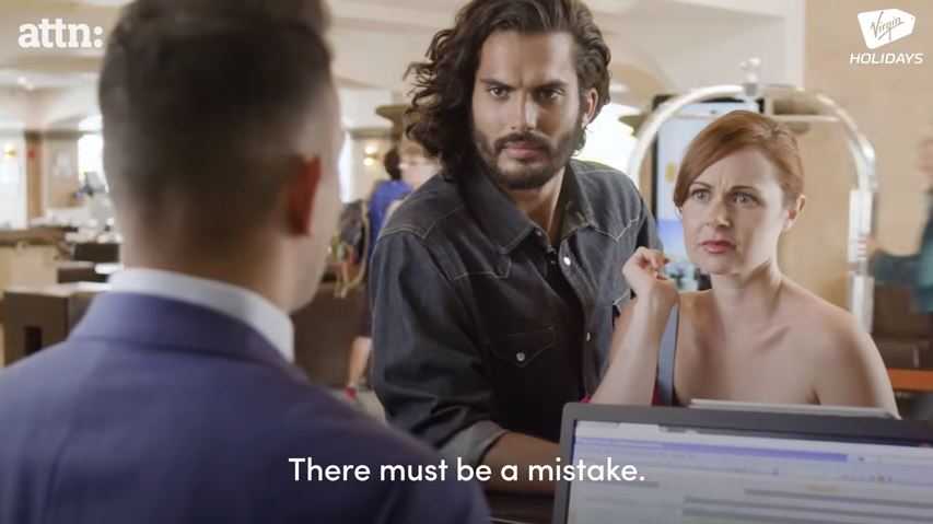 What if straight couples got treated like gay people when they went on vacation?