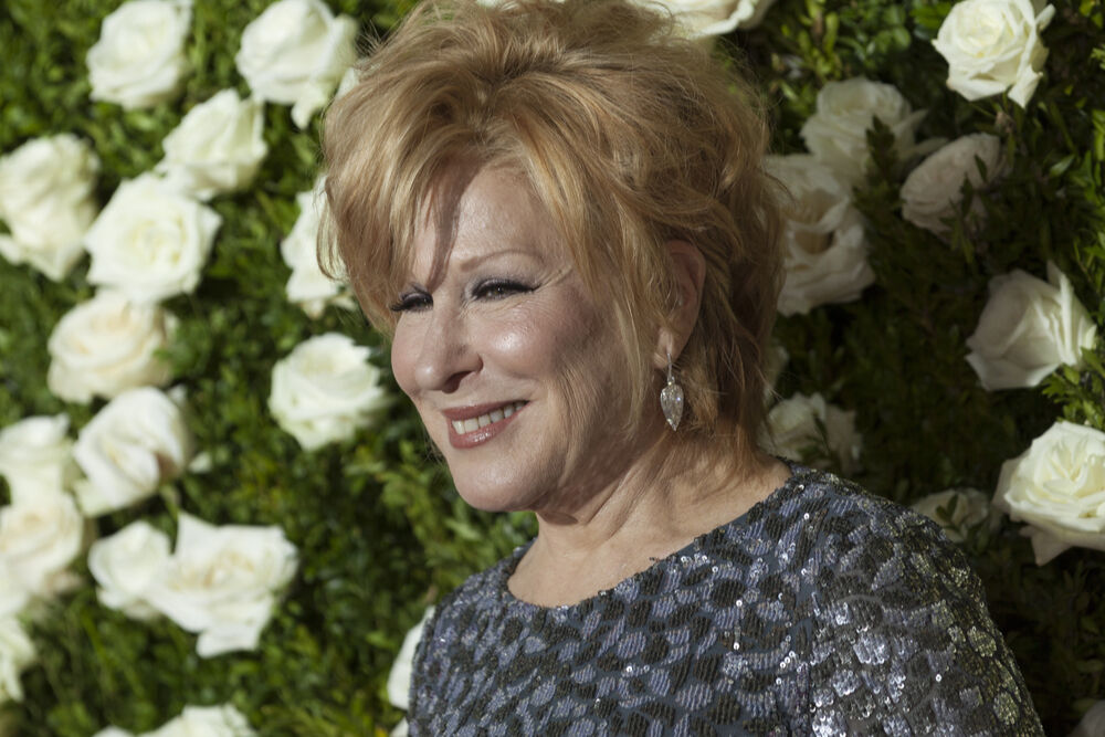Bette Midler in Michael Kors Collection attends the 2017 Tony awards at Radio City Music Hall.