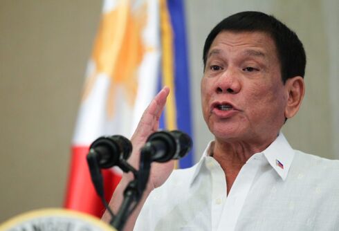 Philippines president changes stance & comes out in support of marriage equality
