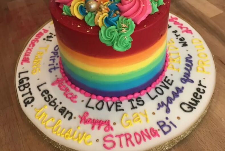 A man asked a bakery to make him the gayest cake possible & the results ... - Gay Cake A man asked a bakery to make him the gayest cake possible & the results ... - Gay Cake