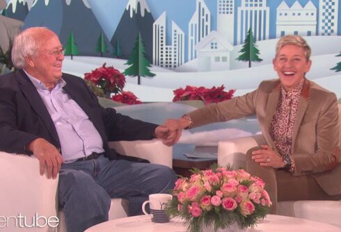 Ellen talks to a dad who stood up for his lesbian daughter