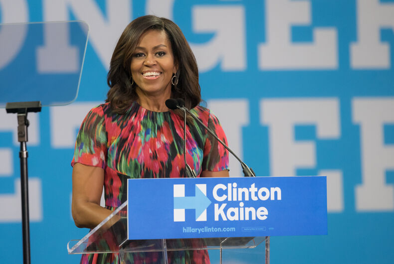 790px x 530px - Rightwing pundits are now saying Michelle Obama is a trans woman with â€œa  swinging you-know-whatâ€ / LGBTQ Nation