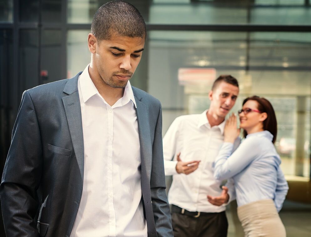 The concept of workplace discrimination: A stock image.