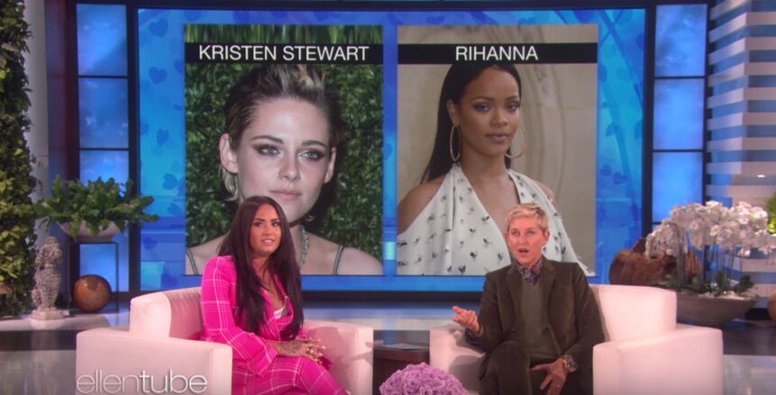 Ellen &#038; Demi Lovato didn&#8217;t straightwash it when they played &#8216;Who&#8217;d You Rather?&#8217;