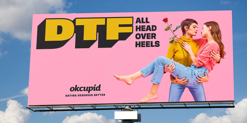 OKCupid is DTF in new ads featuring lesbians, the far right &#038; pot smoking