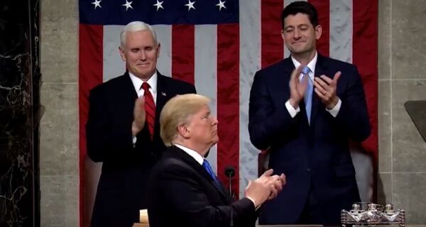 White House pushes claim Trump broke &#8216;nearly all applause records&#8217; during State of the Union