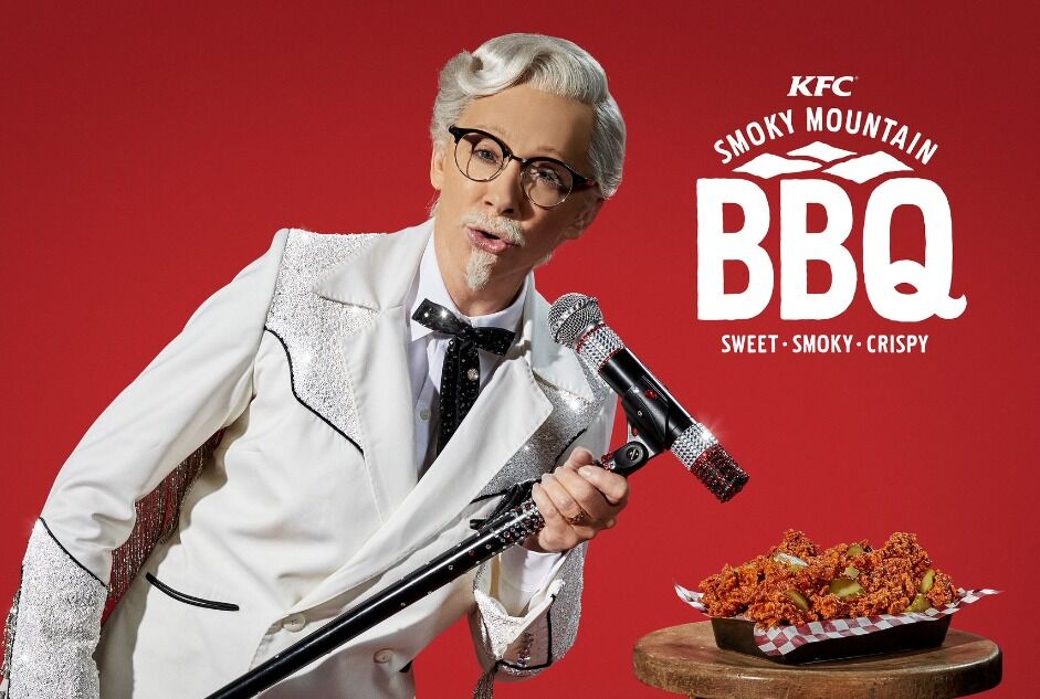 This legendary singer did drag for a KFC ad. Cue the conservative outrage.