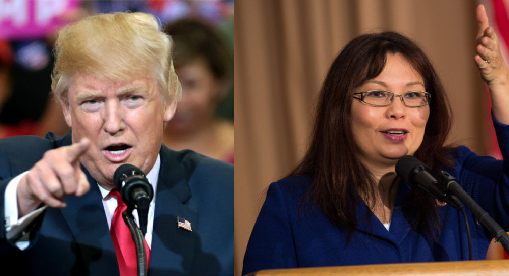 Senator Tammy Duckworth clapped back at Trump so hard his ears are still ringing