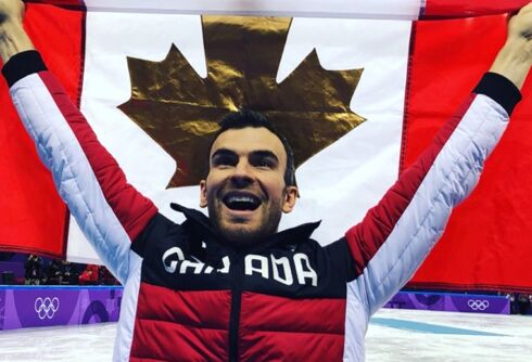 Canadian Eric Radford becomes first out athlete to win gold at Winter Olympics