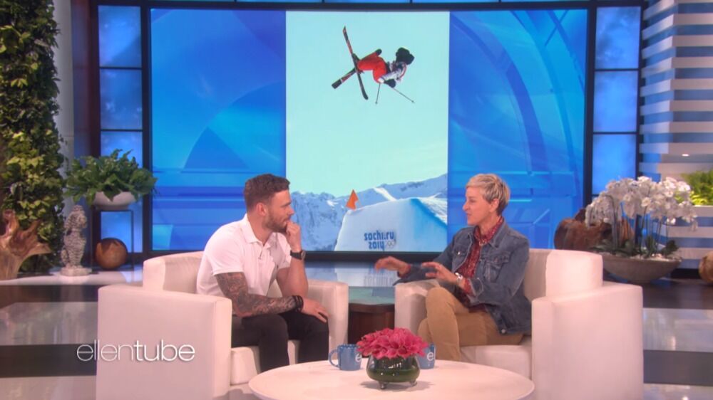 Gus Kenworthy Ellen DeGeneres