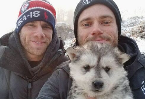 Gus Kenworthy speaks out on dog farms in Korea. That doesn’t make him a hypocrite.