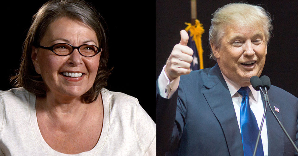 Roseanne Barr Donald Trump