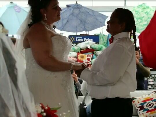 These women got married at a Walmart