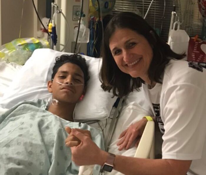 15-year-old Parkland hero released from hospital. He saved 20 other kids&#8217; lives.