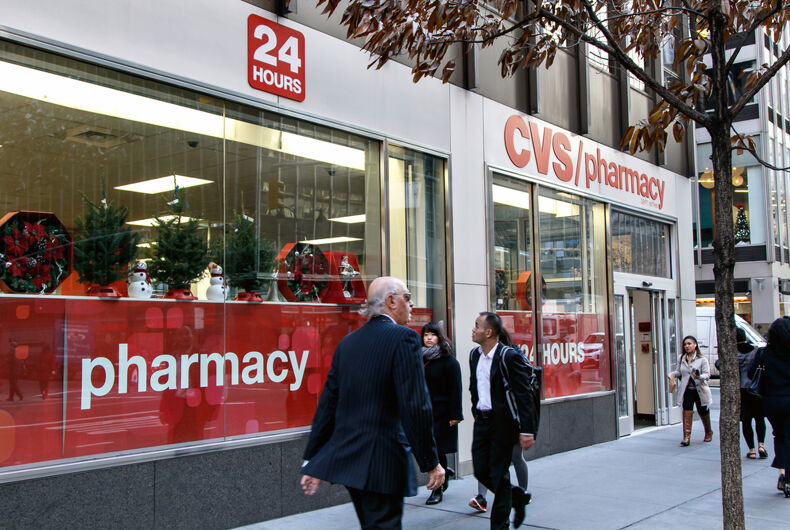 CVS-pharmacy A CVS pharmacy store front