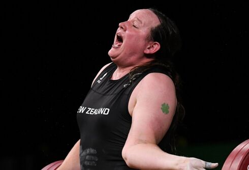 Transgender weightlifter’s historic competition ends in horrific injury