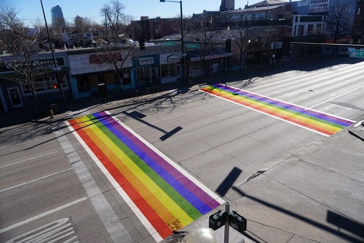 Is Denver about to get a fabulous set of rainbow crosswalks?