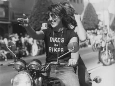 Pride in Pictures 1978: Dykes on Bikes take charge of the parade