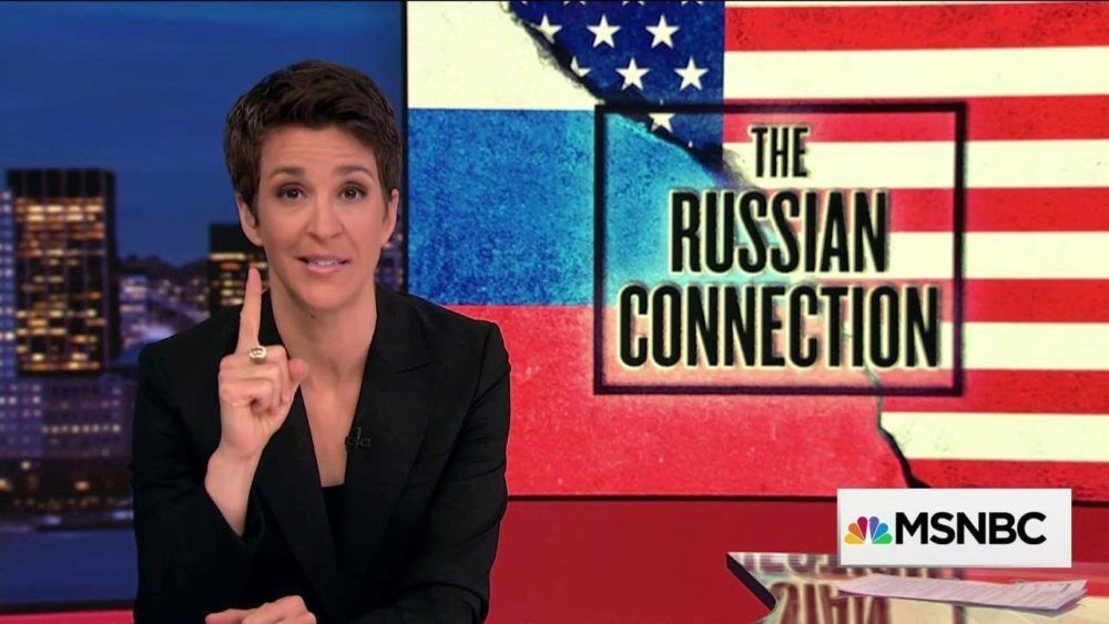 Rachel Maddow is now the most watched cable TV anchor in the nation