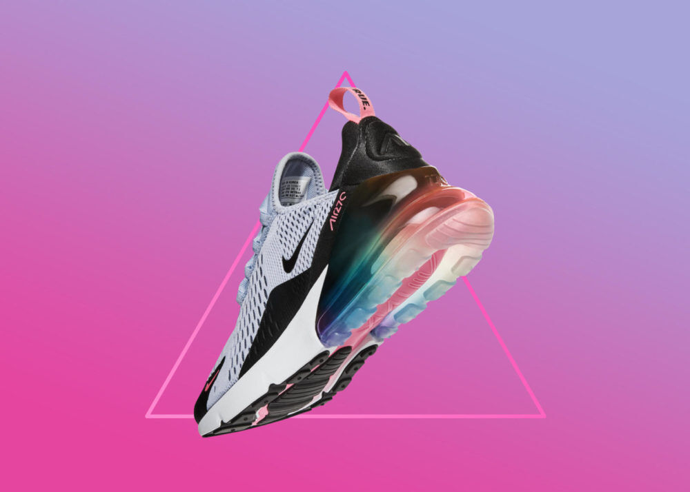 Air max 270 betrue hotsell white black spectrum blue