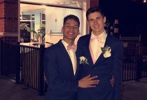 When he saw two gay teens walking the boardwalk holding hands, he knew they were targets