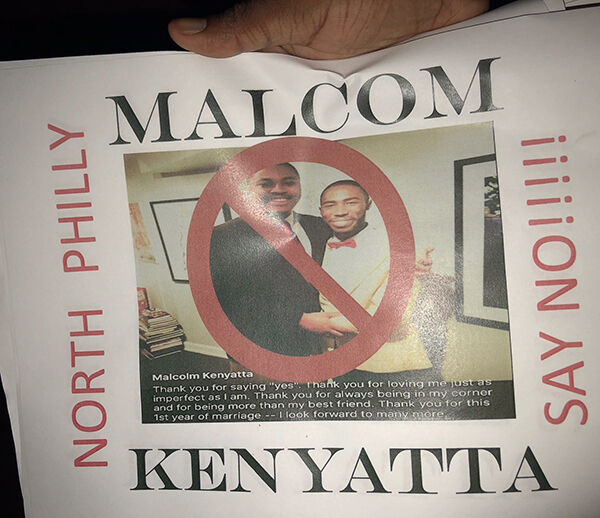 Antigay posters attack candidate in Pennsylvania hours before polls close