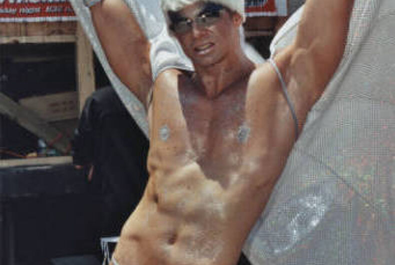 pride.1999.LA_.ONE_.Glitter_guy_at__parade Pride in Pictures 1999: Gays & glitter